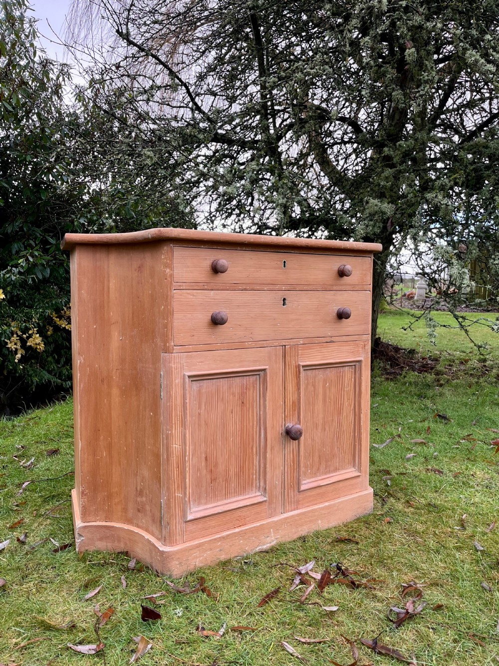 Regency pine side cabinet  View II