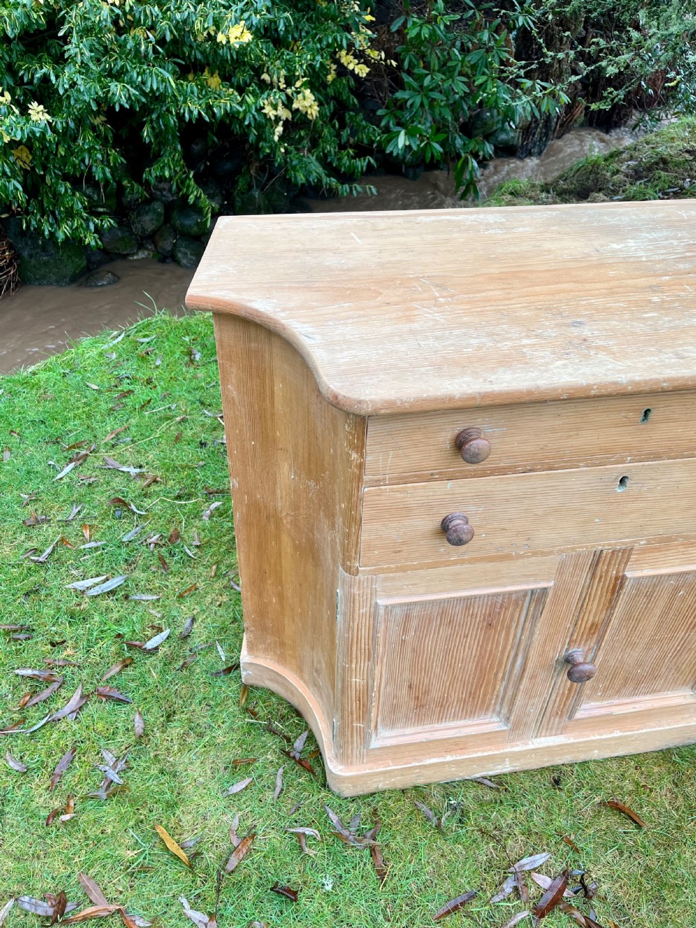 Regency pine side cabinet  View IV