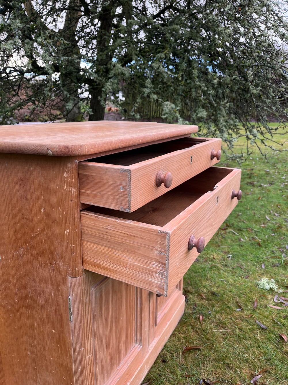 Regency pine side cabinet  View VI