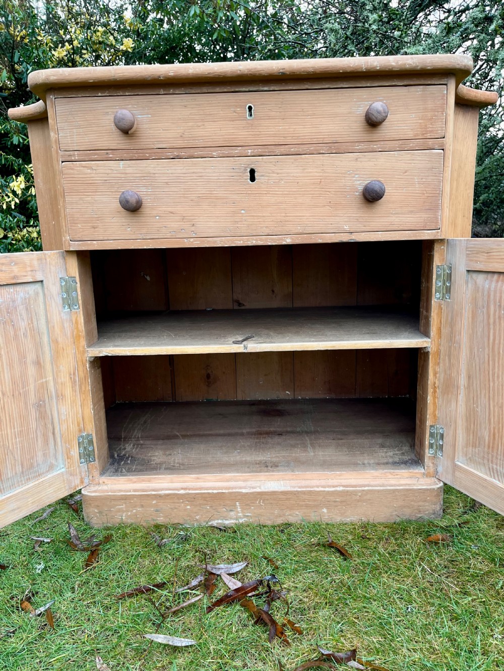 Regency pine side cabinet  View VII