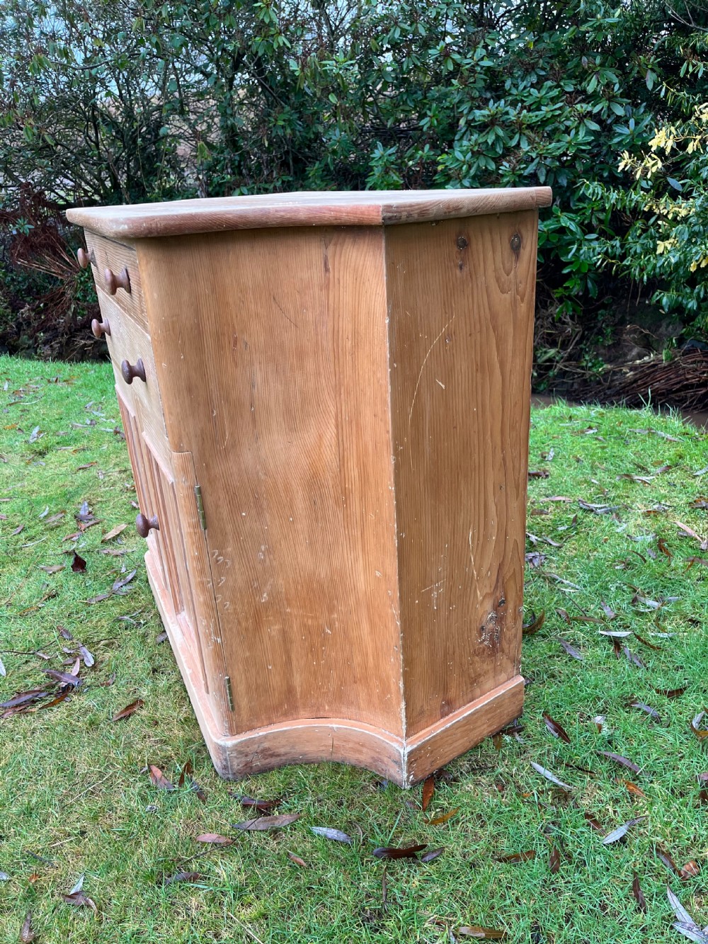 Regency pine side cabinet  View X