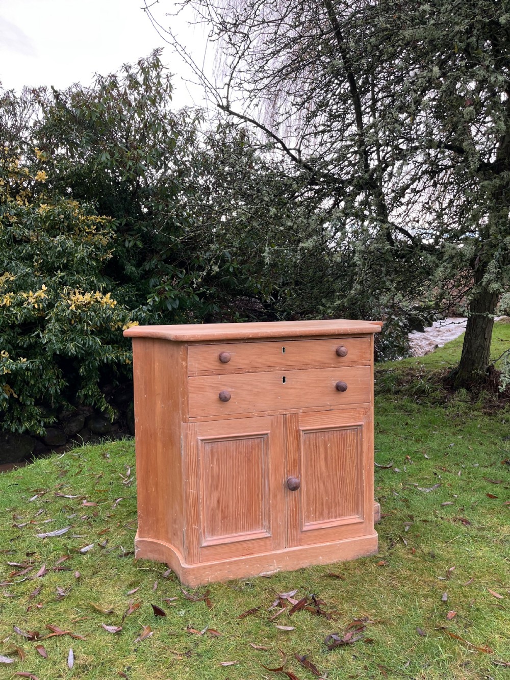Regency pine side cabinet  View XIV