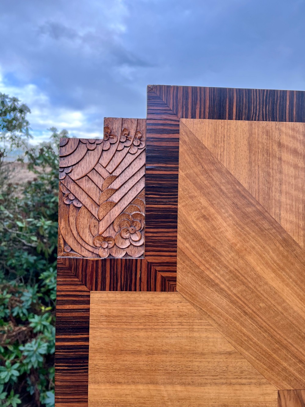 Art deco two door wardrobe  View II