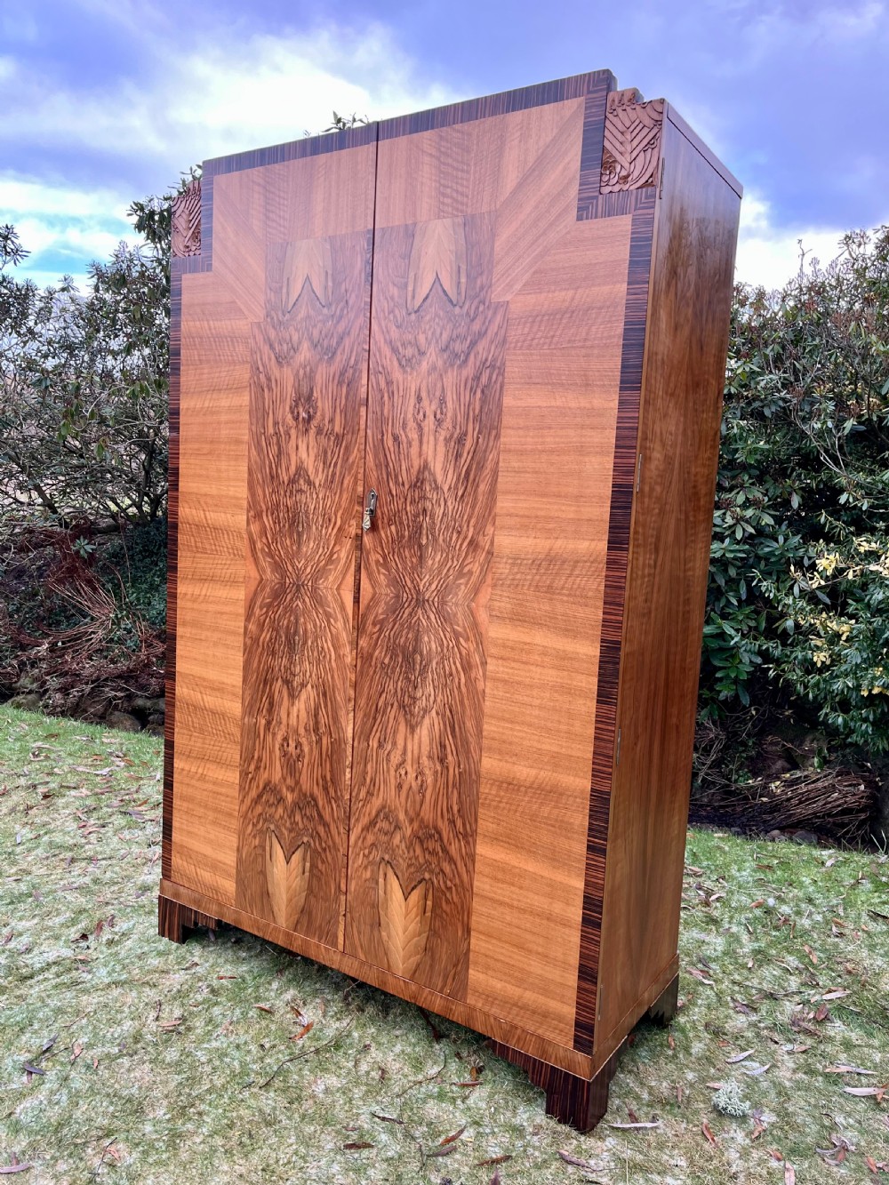 Art deco two door wardrobe  View IV