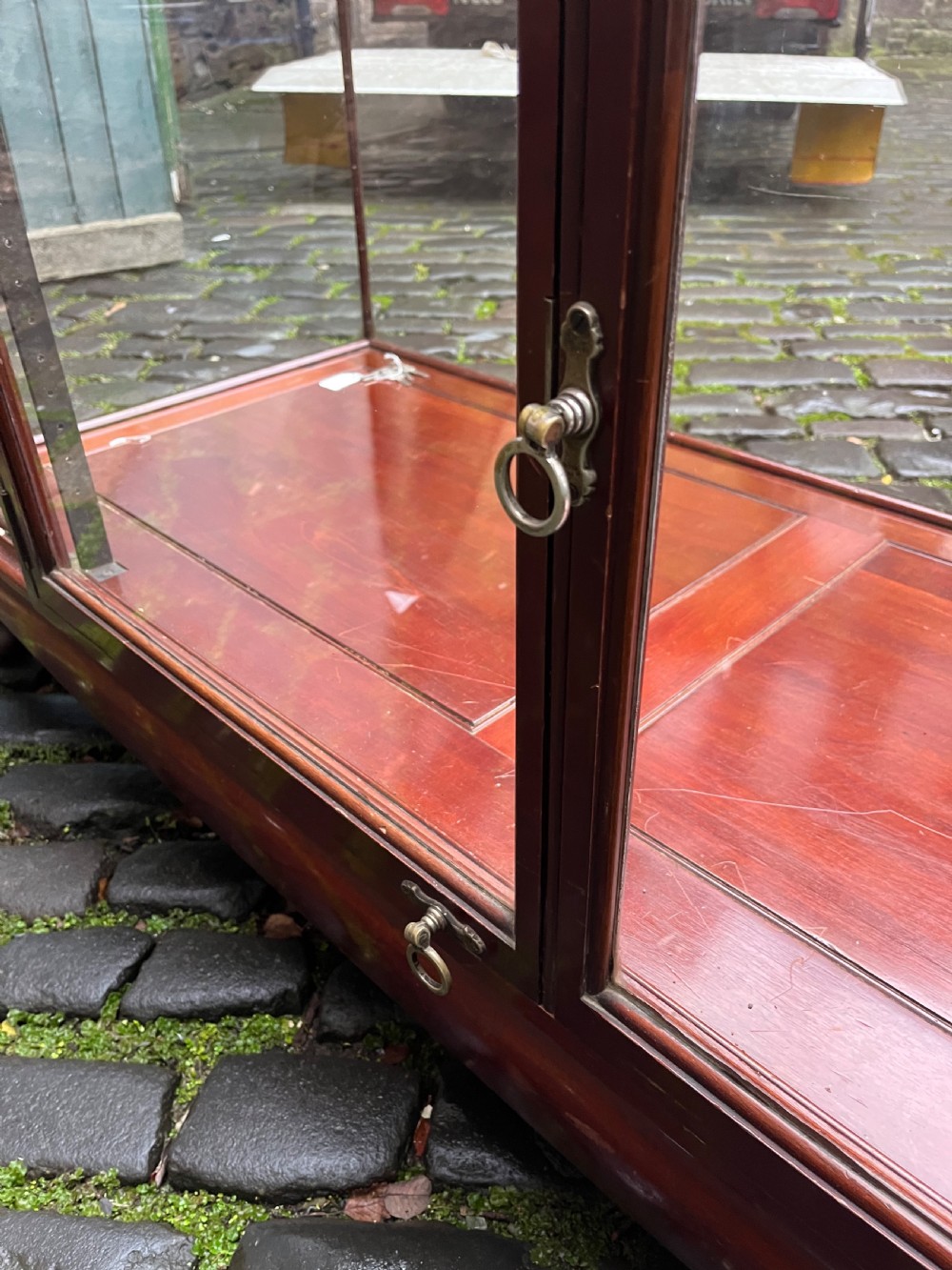Very large shop counter display cabinet  View X