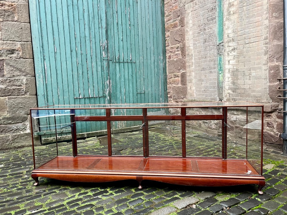 Very large shop counter display cabinet  View XV
