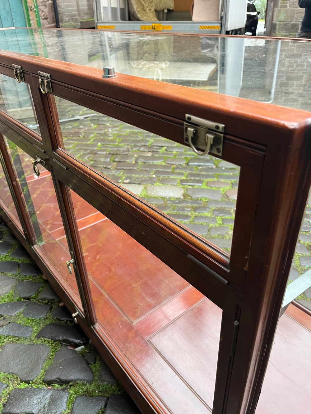 Very large shop counter display cabinet  View XX