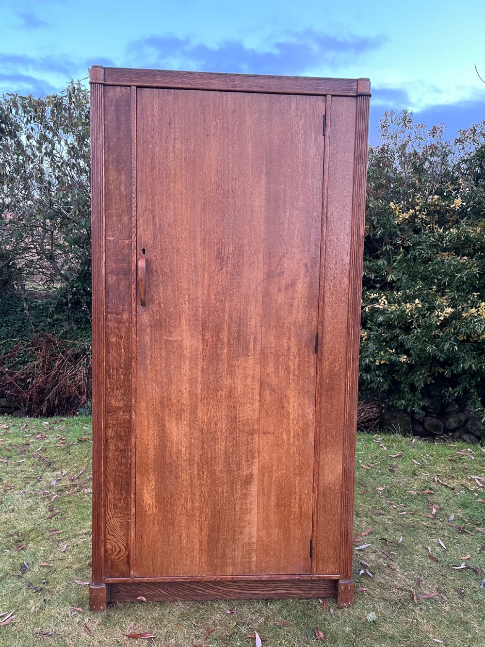 Heals odeon oak wardrobe 