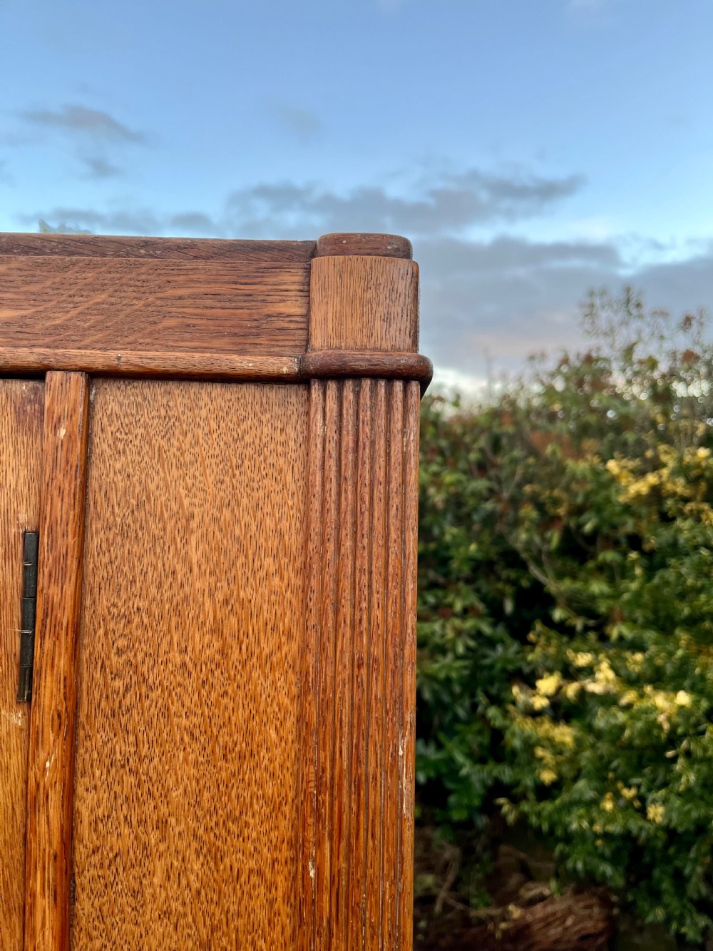 Heals odeon oak wardrobe  View IV