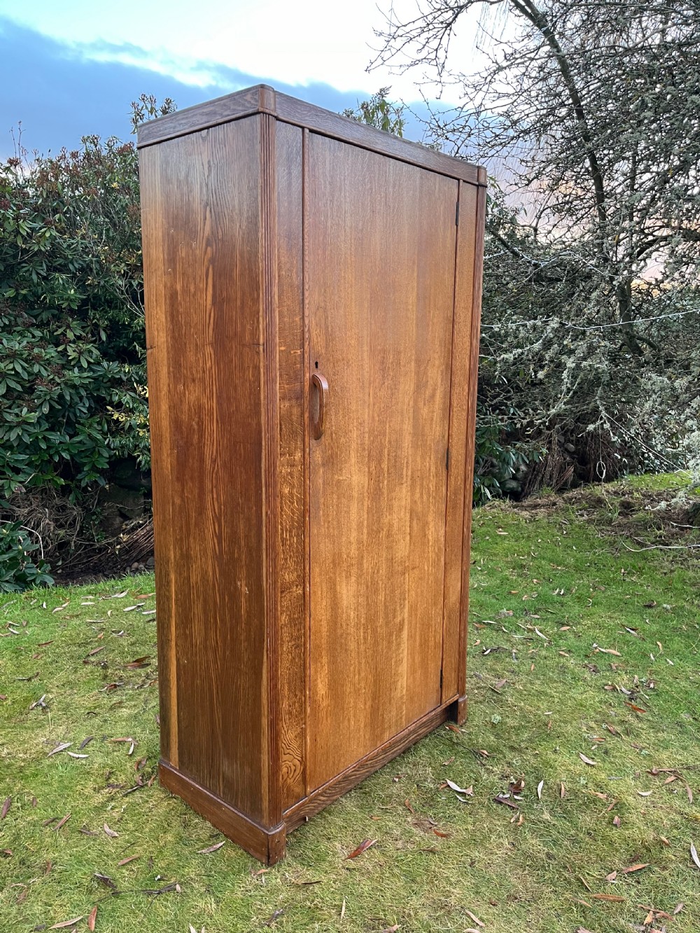 Heals odeon oak wardrobe  View VI