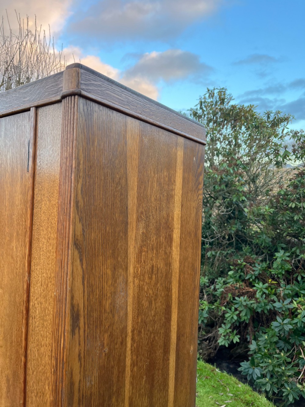 Heals odeon oak wardrobe  View VII