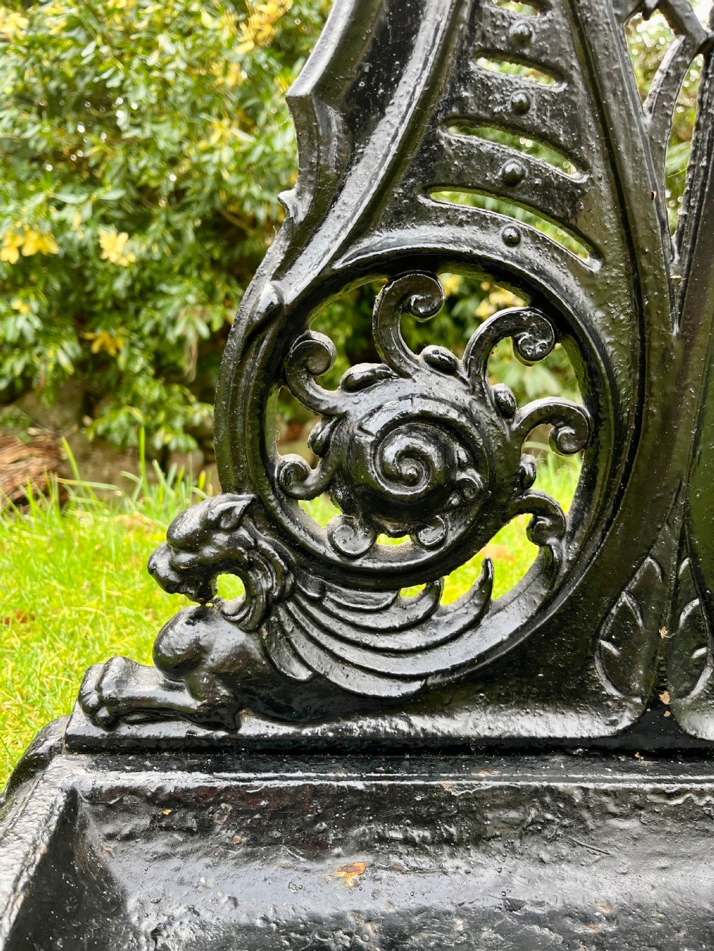 Scottish cast iron stick coat stand View IV