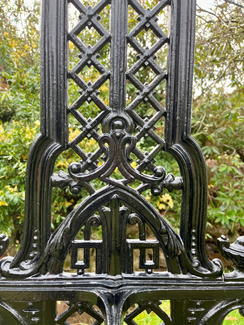 Scottish cast iron stick coat stand View VII