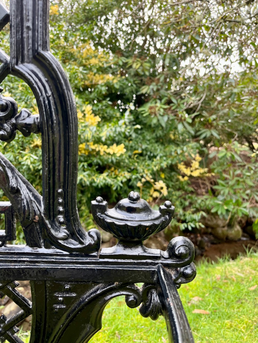 Scottish cast iron stick coat stand View VIII