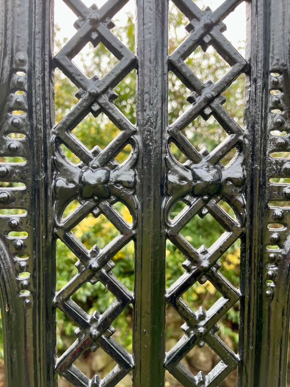 Scottish cast iron stick coat stand View IX