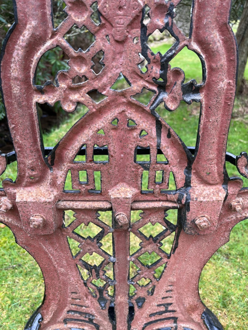 Scottish cast iron stick coat stand View XVII