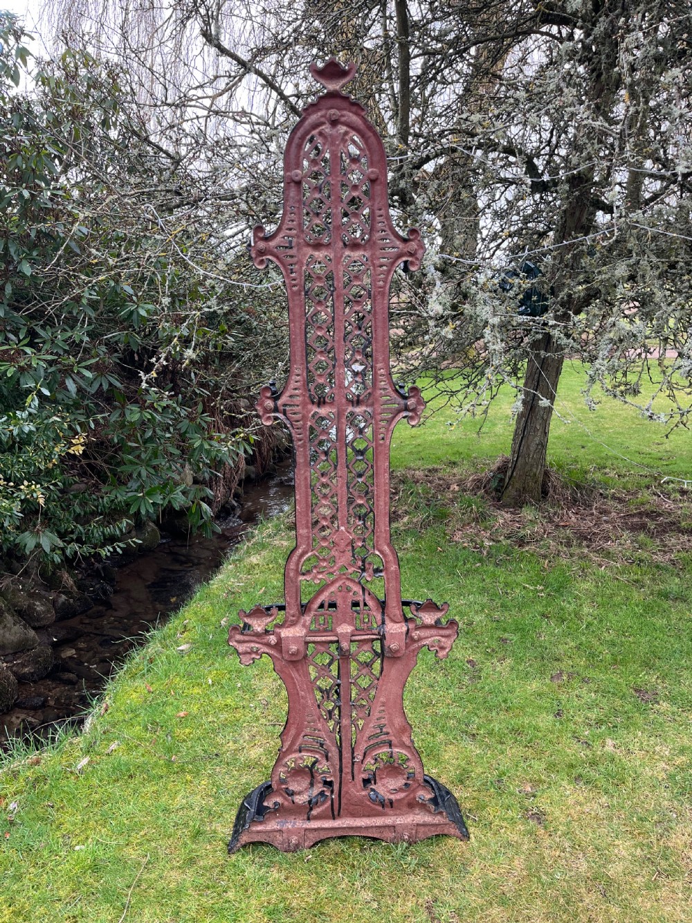 Scottish cast iron stick coat stand View XVIII