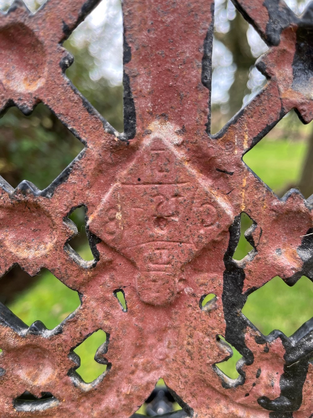 Scottish cast iron stick coat stand View XIX