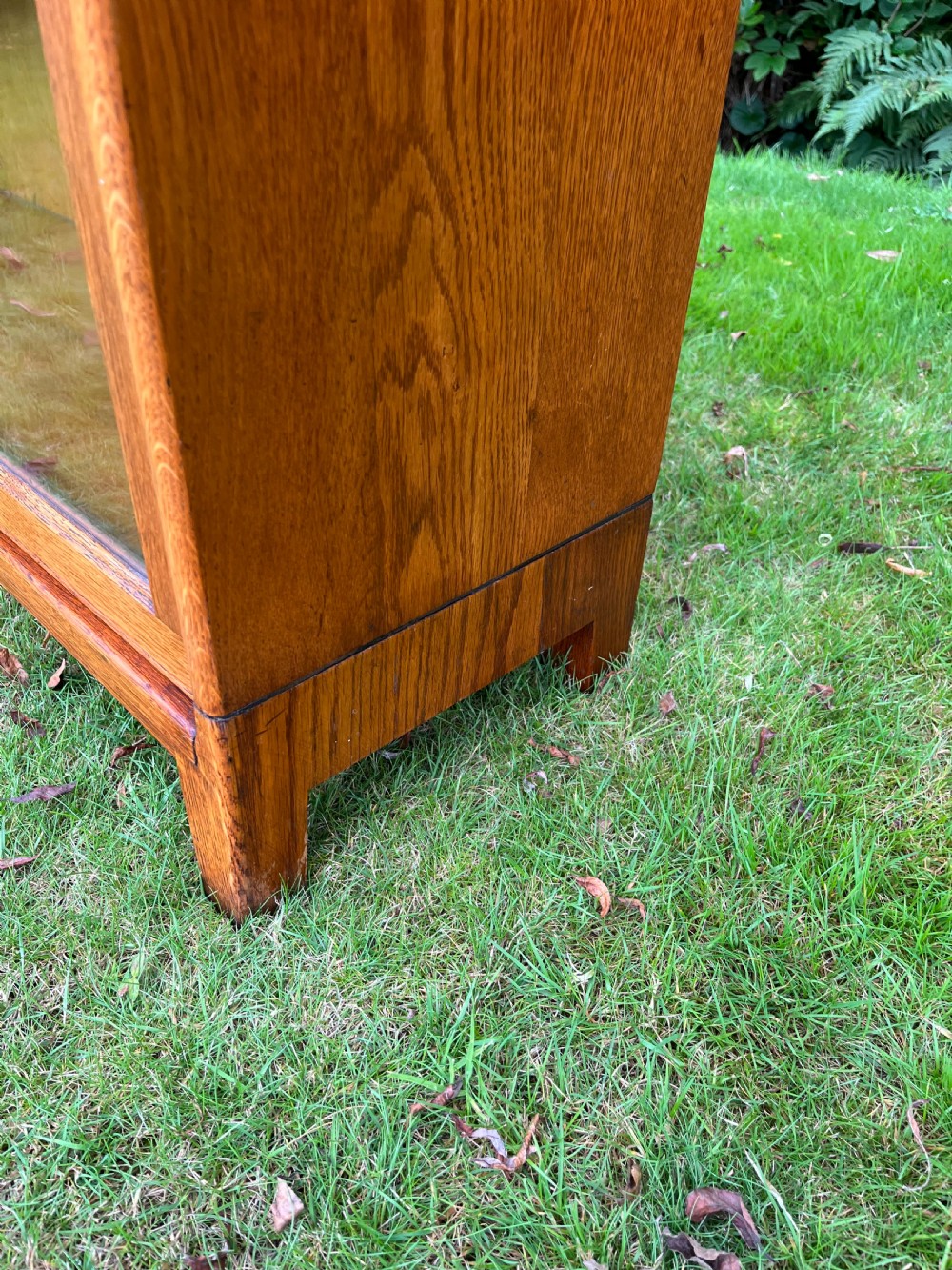 Oak sectional stacking bookcase  View VI