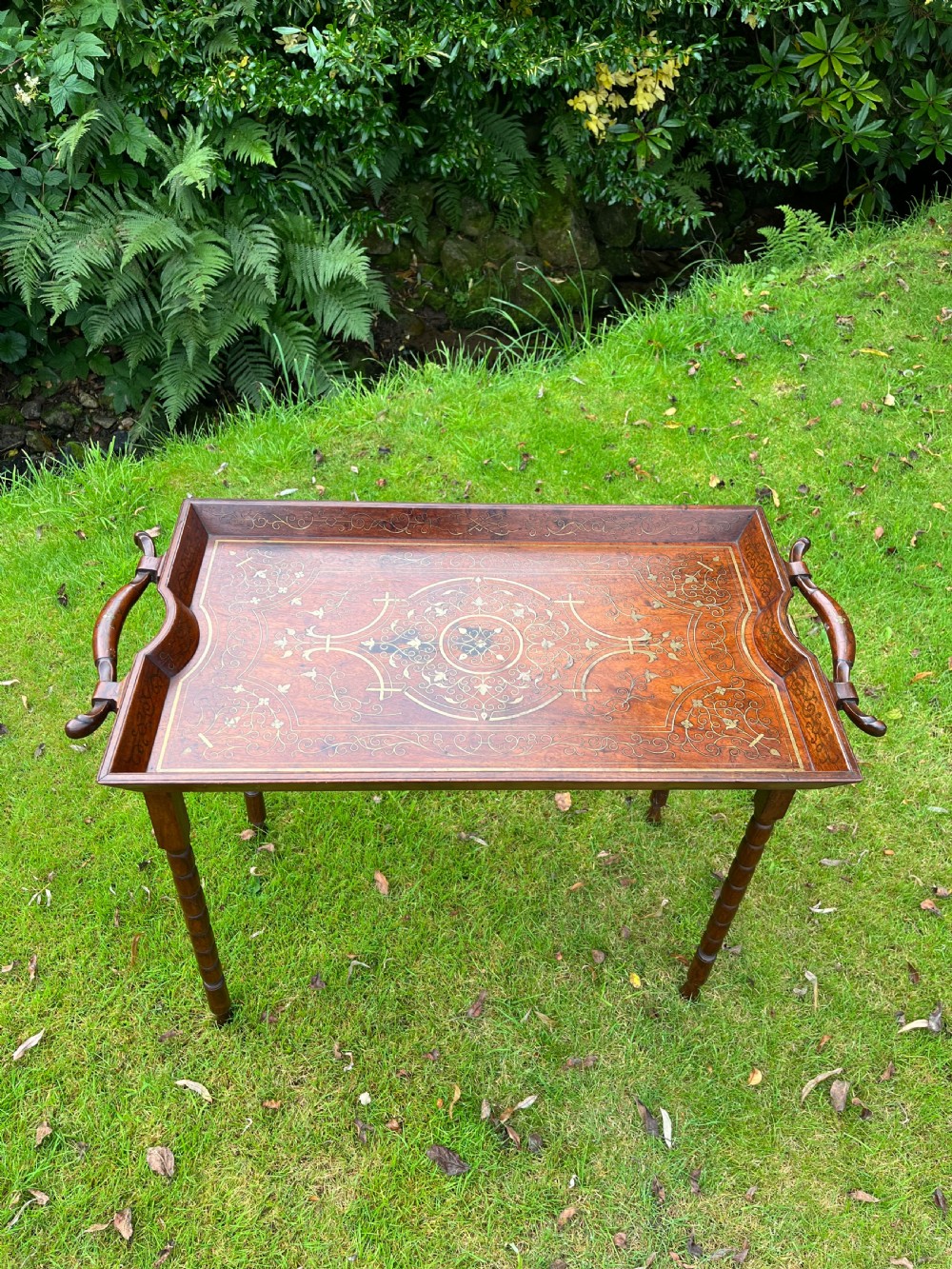 Anglo Indian tray table View XV