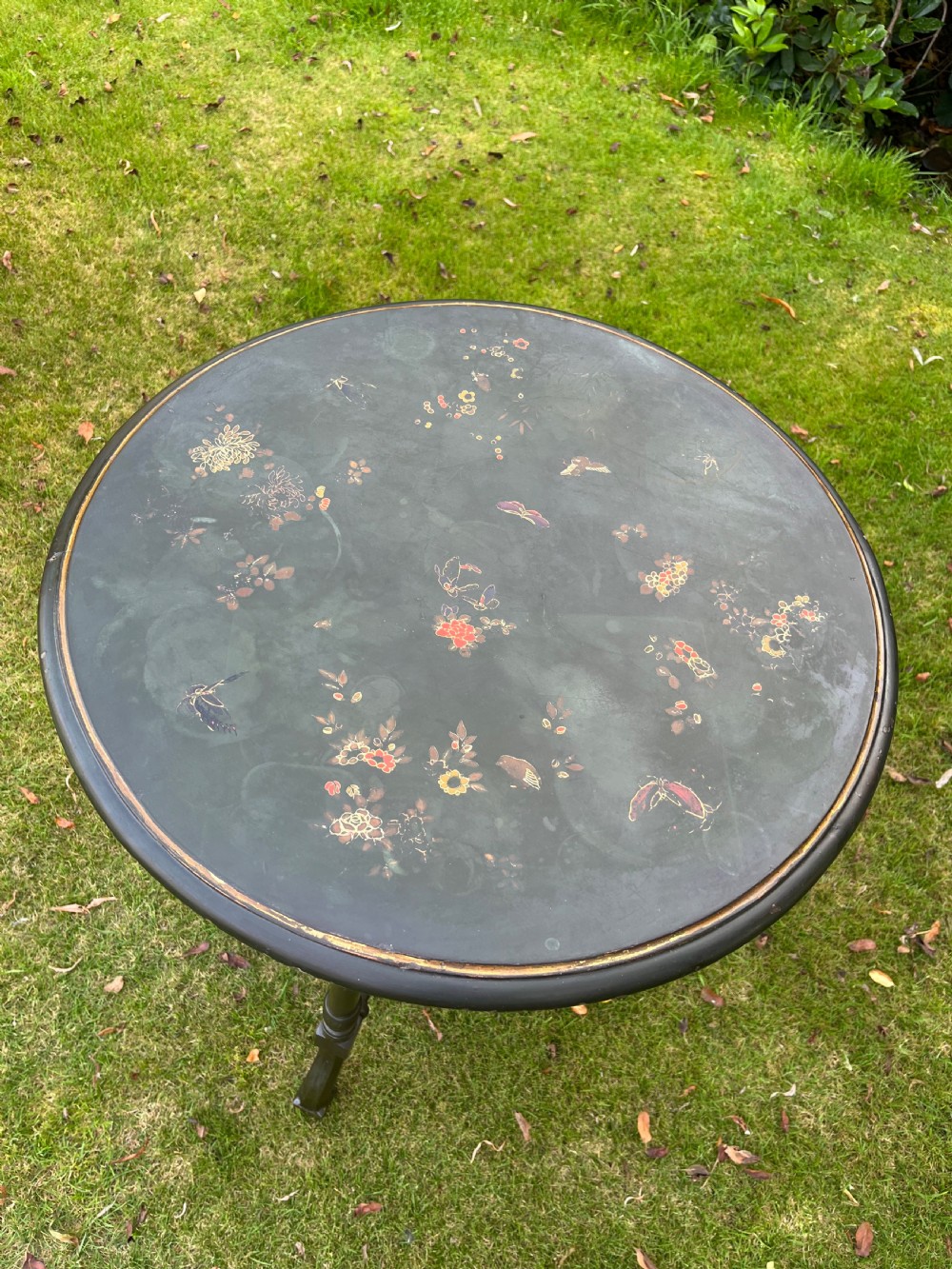 Chinoiserie occasional table  View II