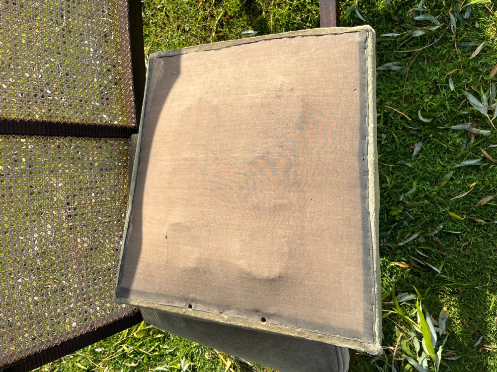 Mahogany settee View XVIII