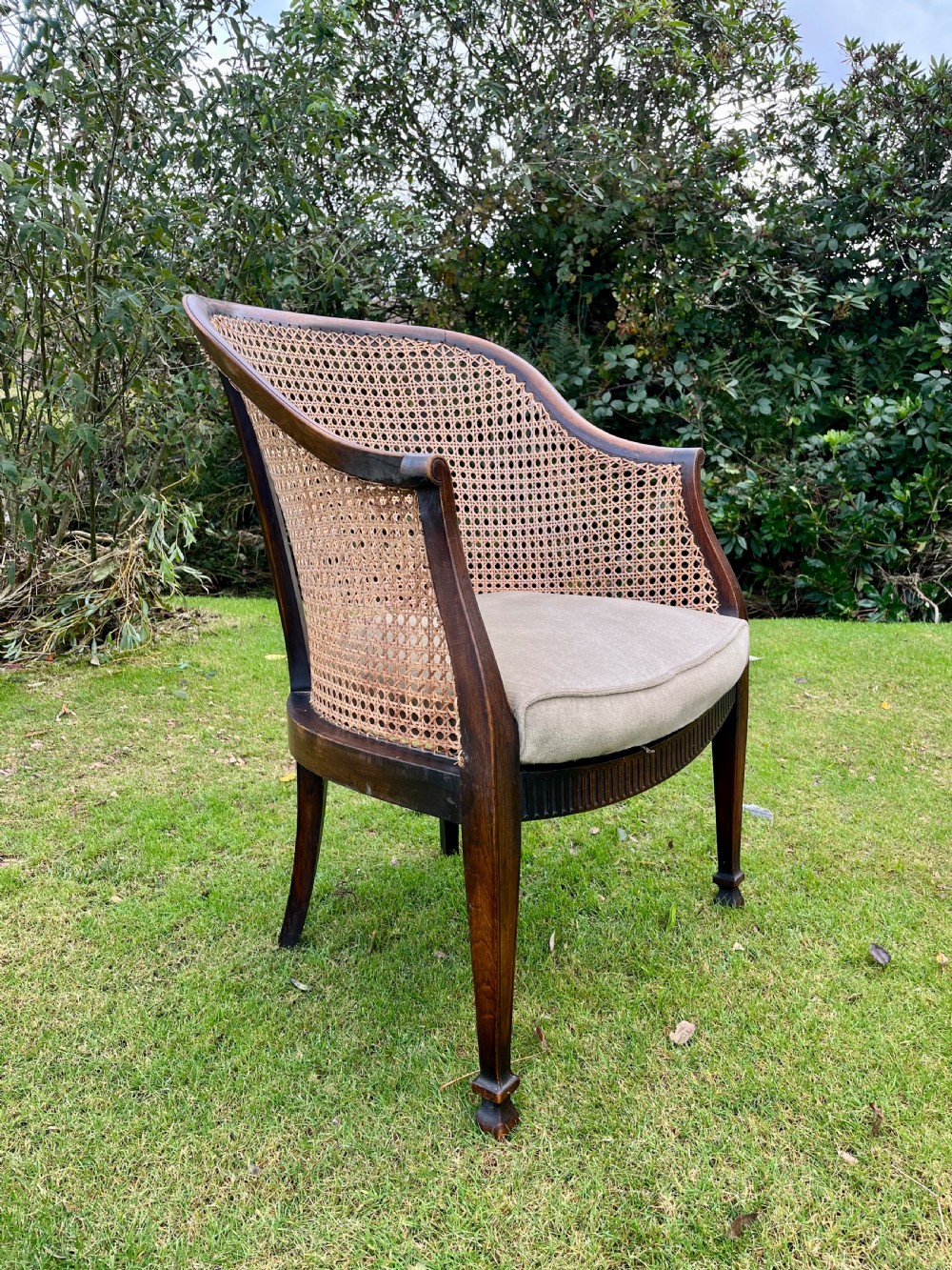 Pair bergere armchairs View X