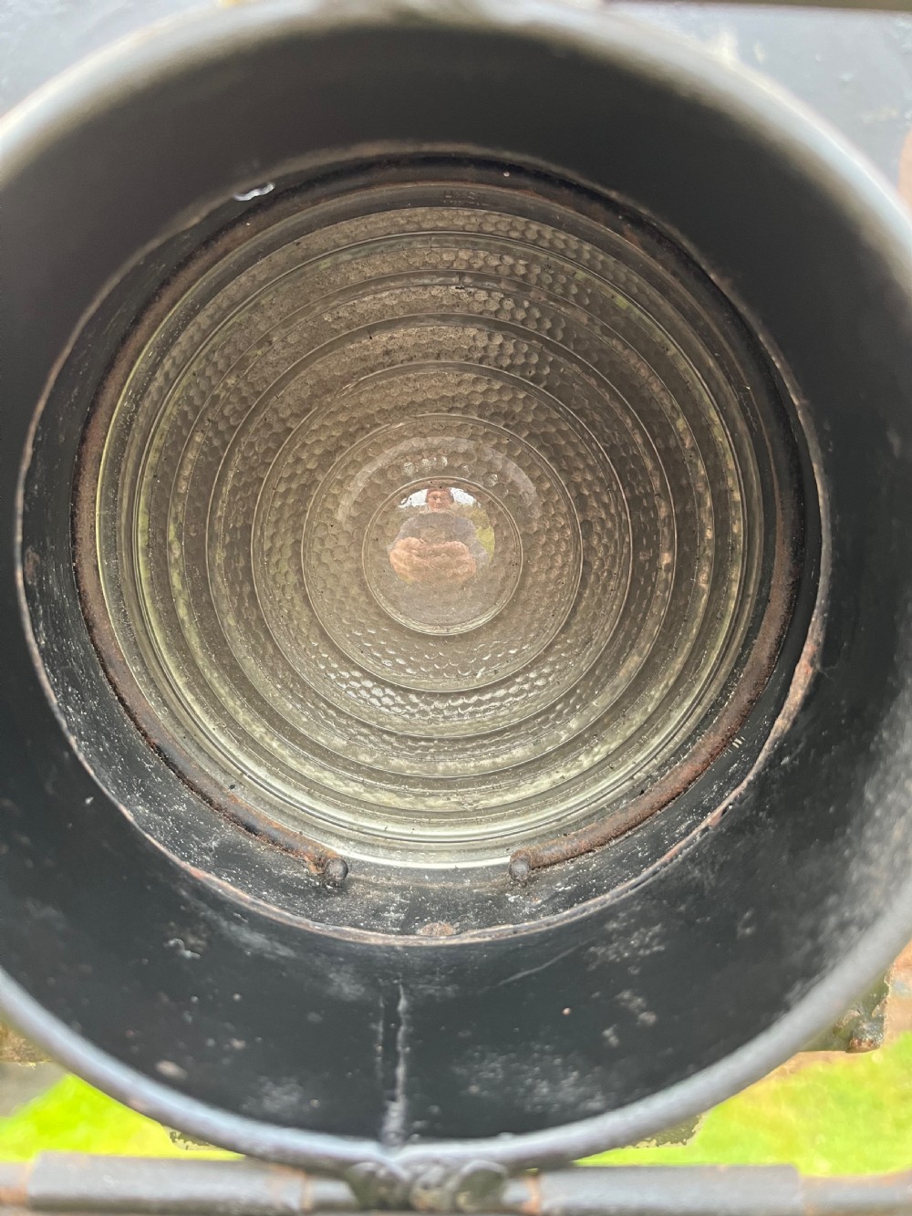 Industrial theatre light on stand View V