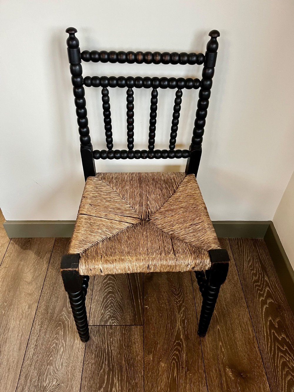 Bobbin turned side chair  View II