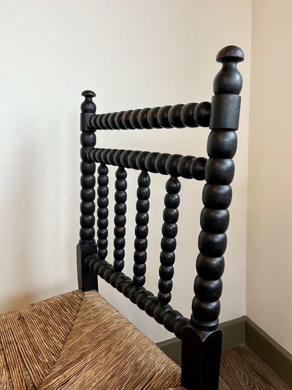 Bobbin turned side chair  View VI