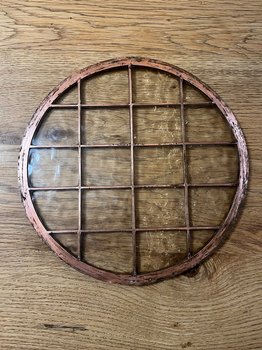 Three copper framed windows  View IX