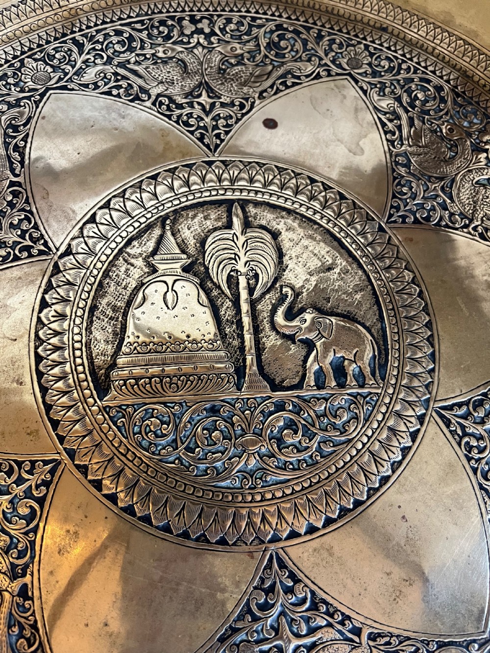 Anglo Indian occasional table View XII