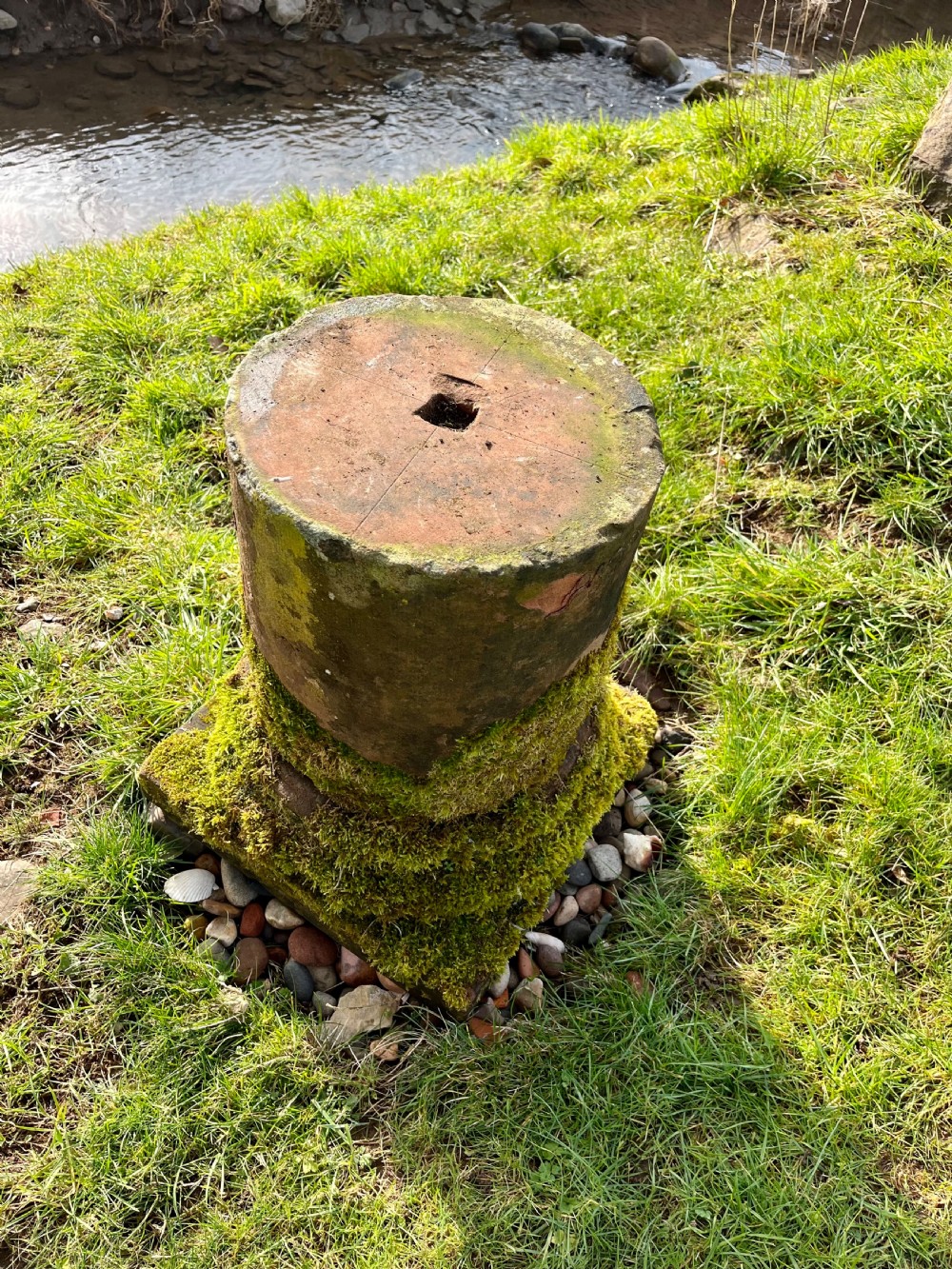Architectural Garden column  View III