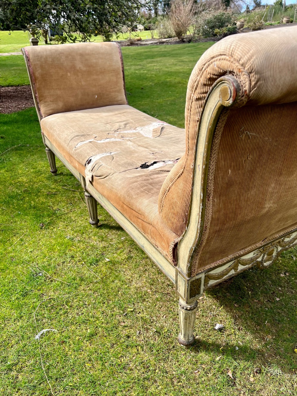 French parcel gilt window seat View VII