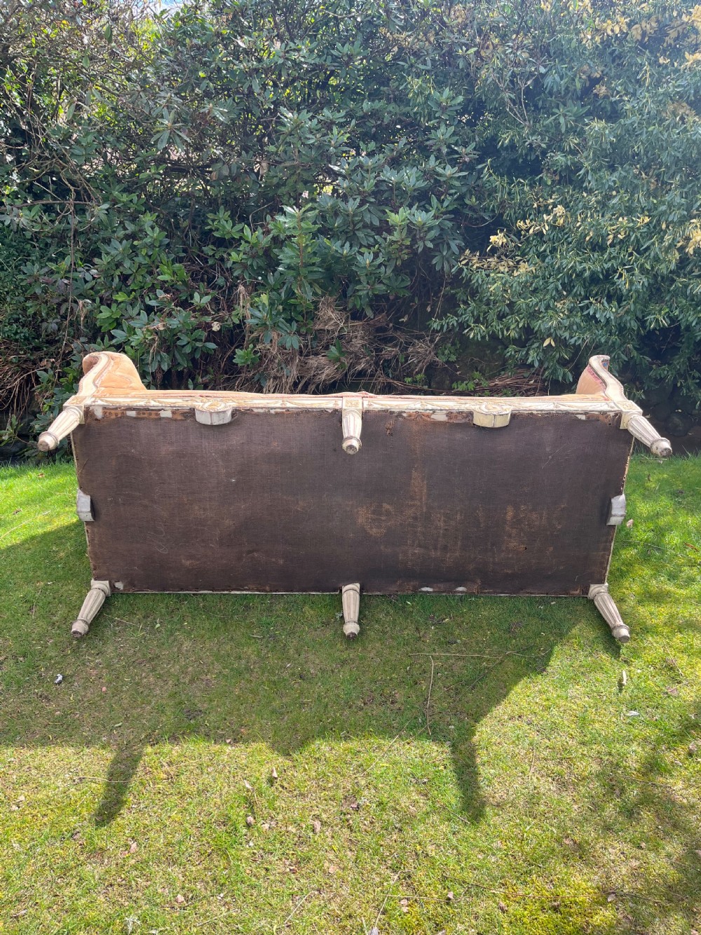 French parcel gilt window seat View XIII