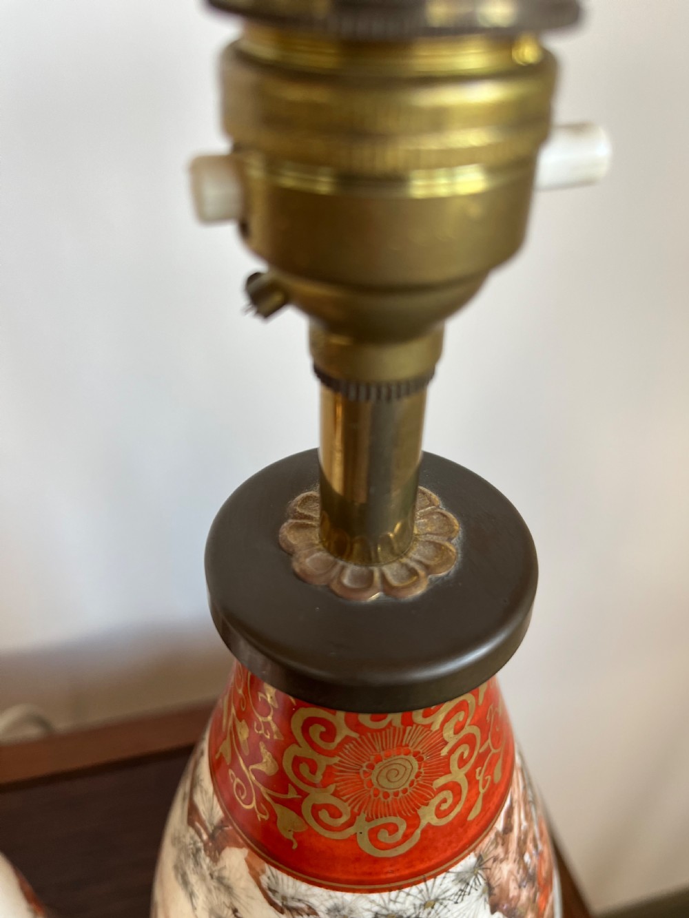 Pair Japanese lamps  View III