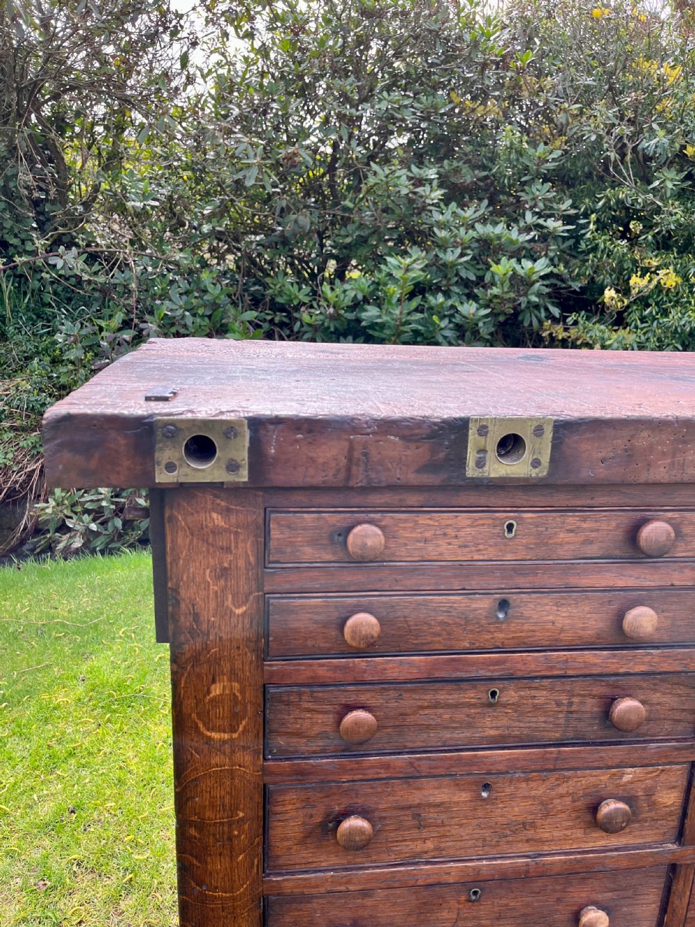 Industrial bank of drawers  View II