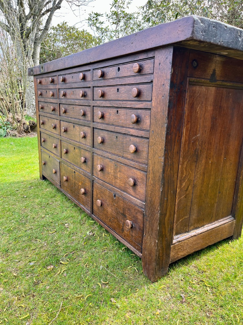 Industrial bank of drawers  View XVII