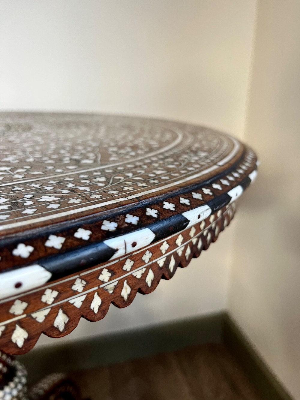 Rare Hoshiarpur table View IX