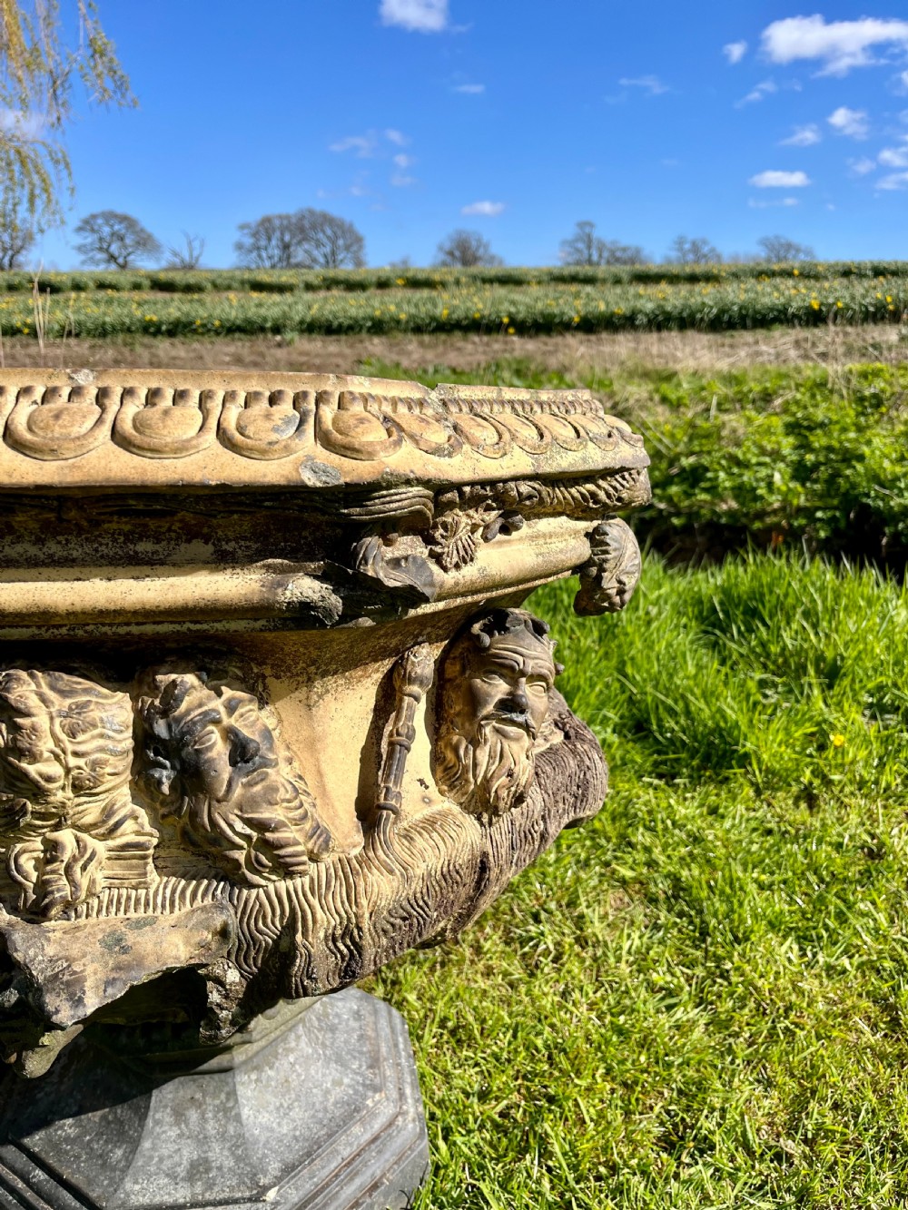 Rare Scottish garden urn View II