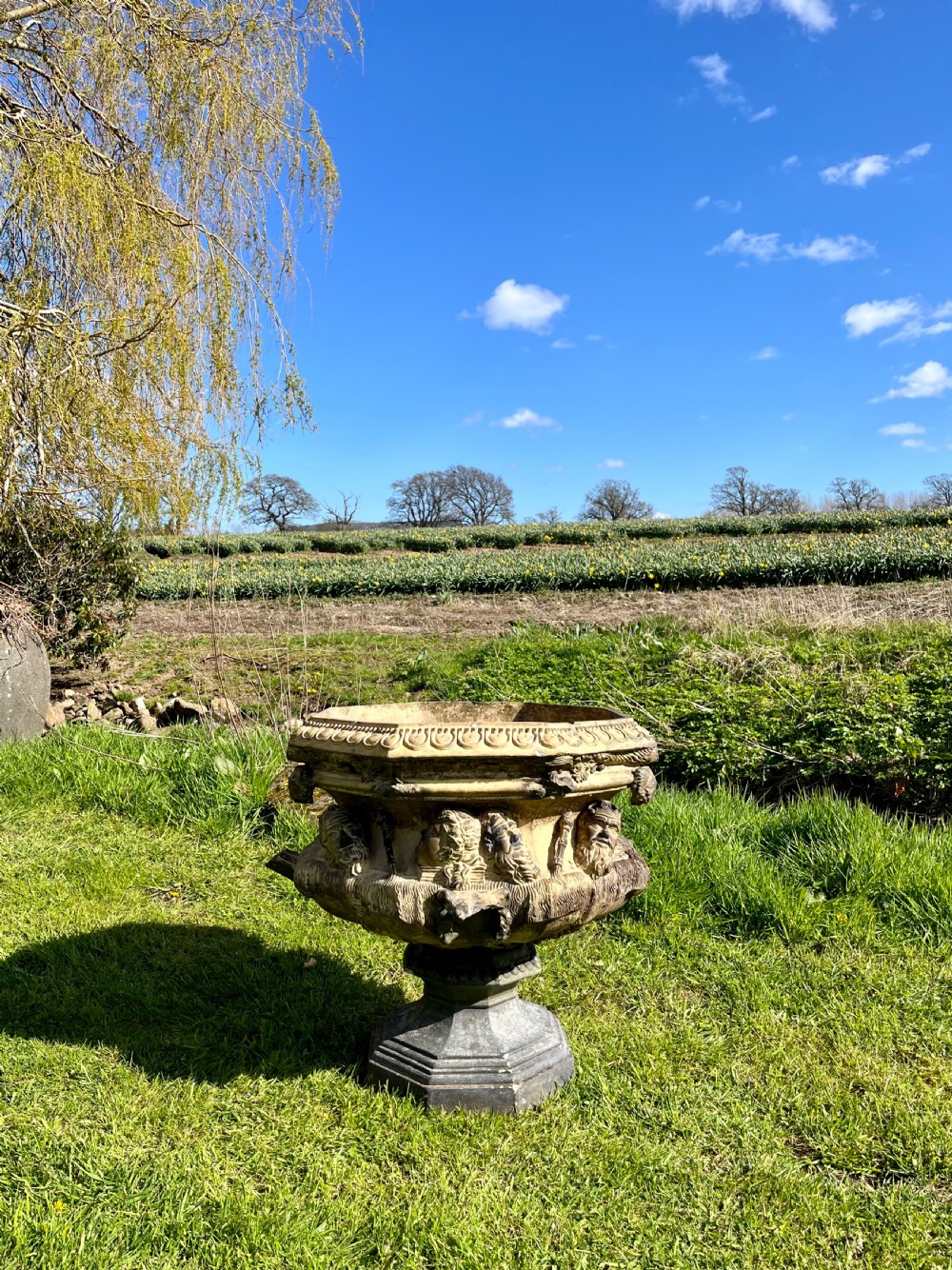 Rare Scottish garden urn View XIII