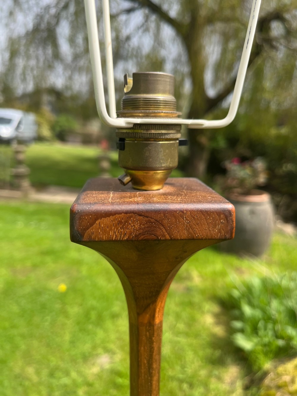 Rare Edward Barnsley standard lamp View II