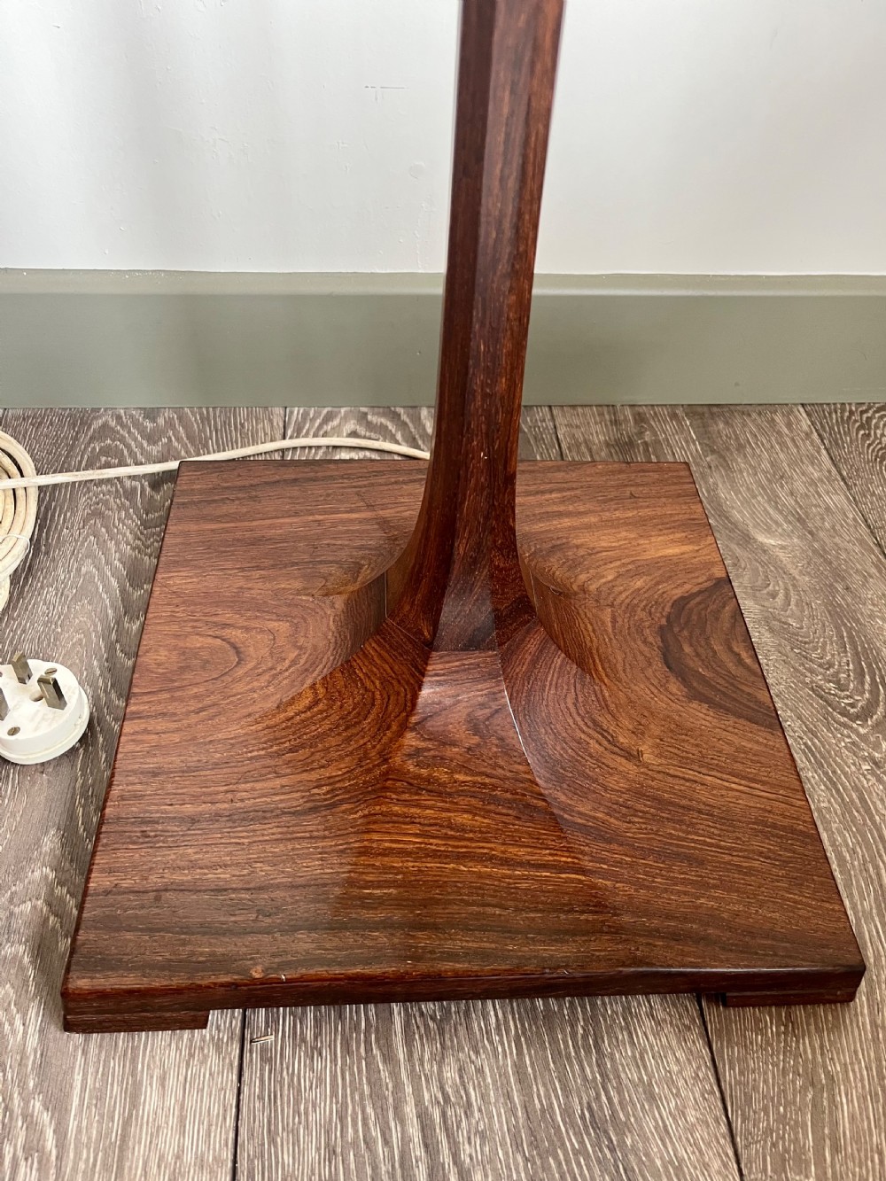Rare Edward Barnsley standard lamp View XII