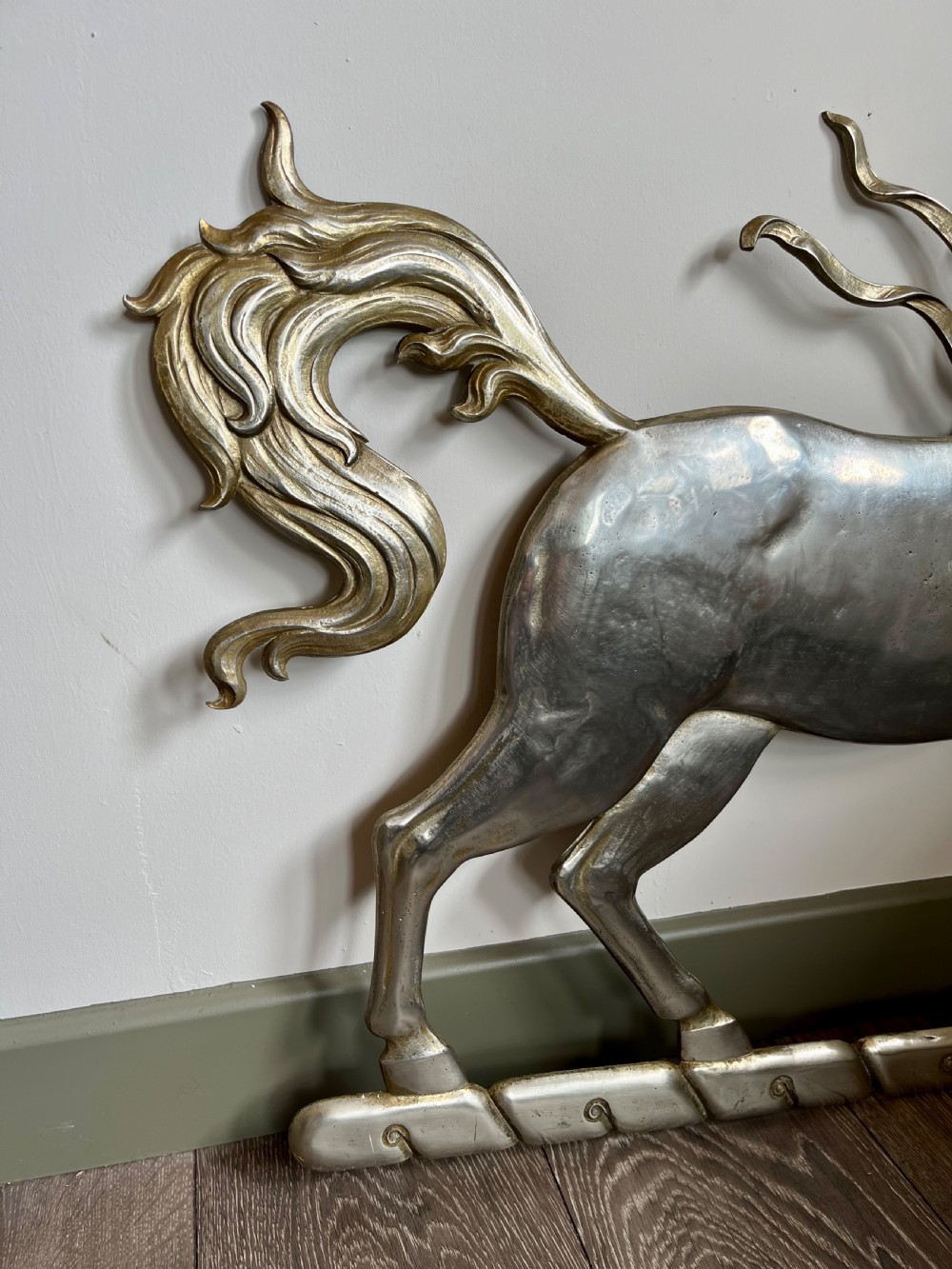 Rare Scottish bronze weathervane  View V