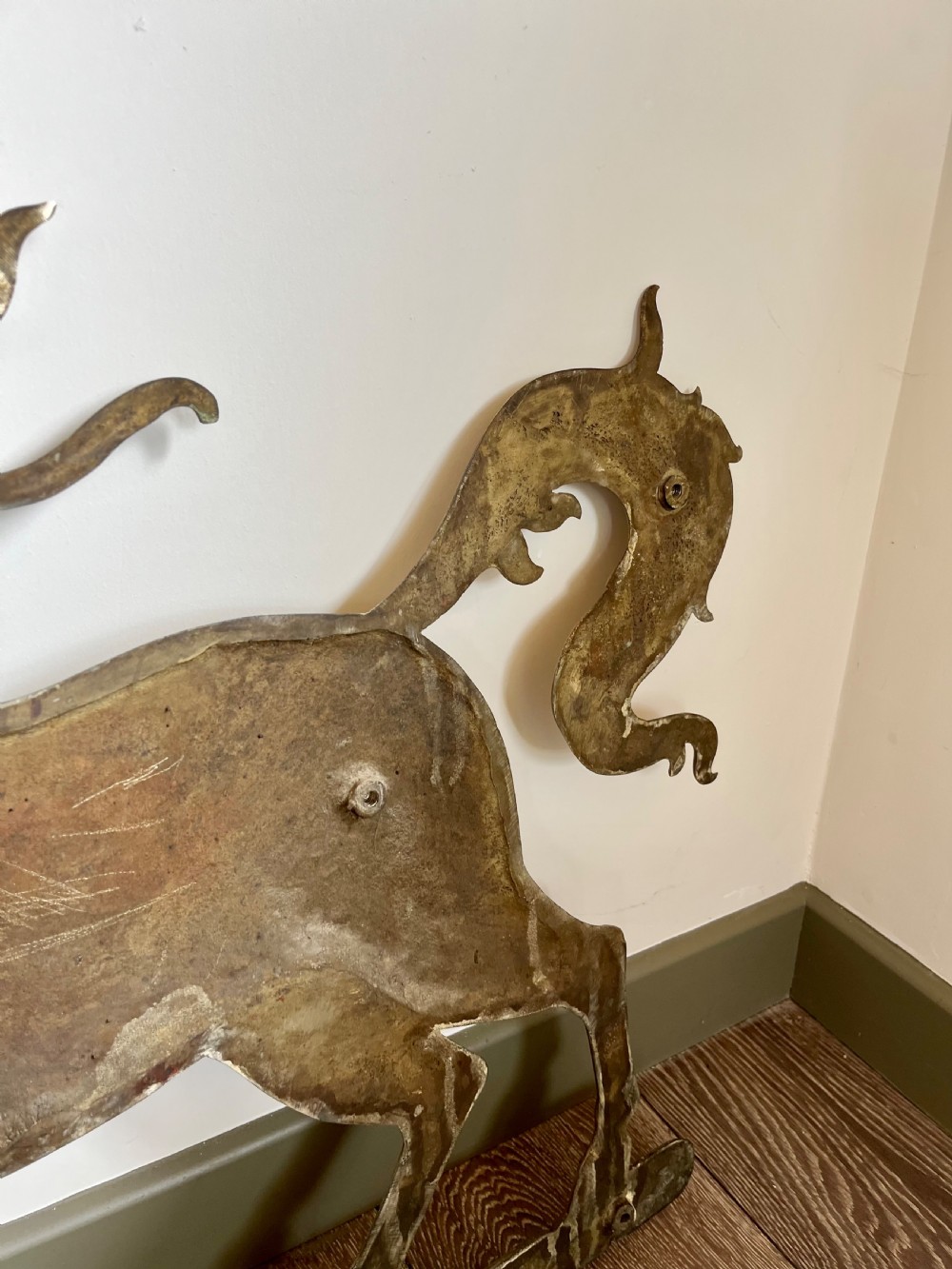 Rare Scottish bronze weathervane  View XIII