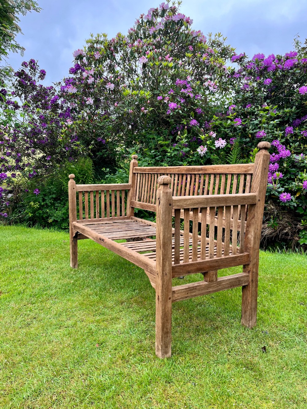 Heals teak garden bench  View II