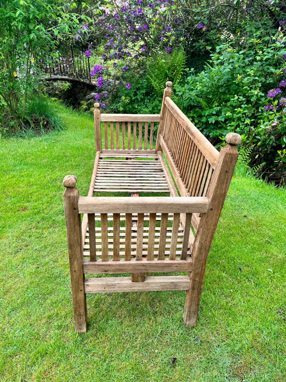 Heals teak garden bench  View IV