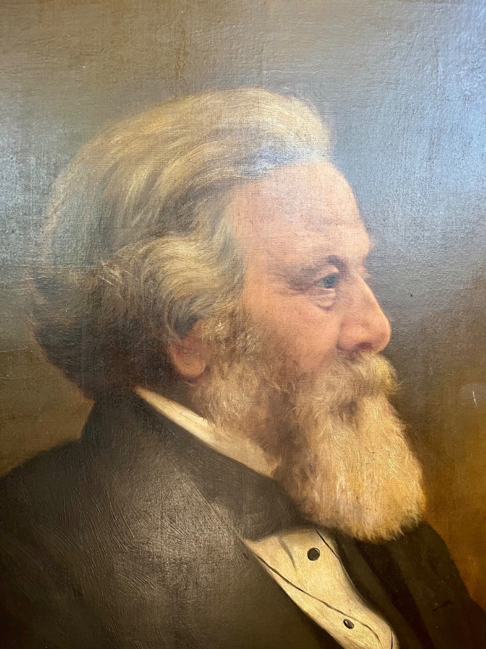 Large Scottish oil portrait  View II