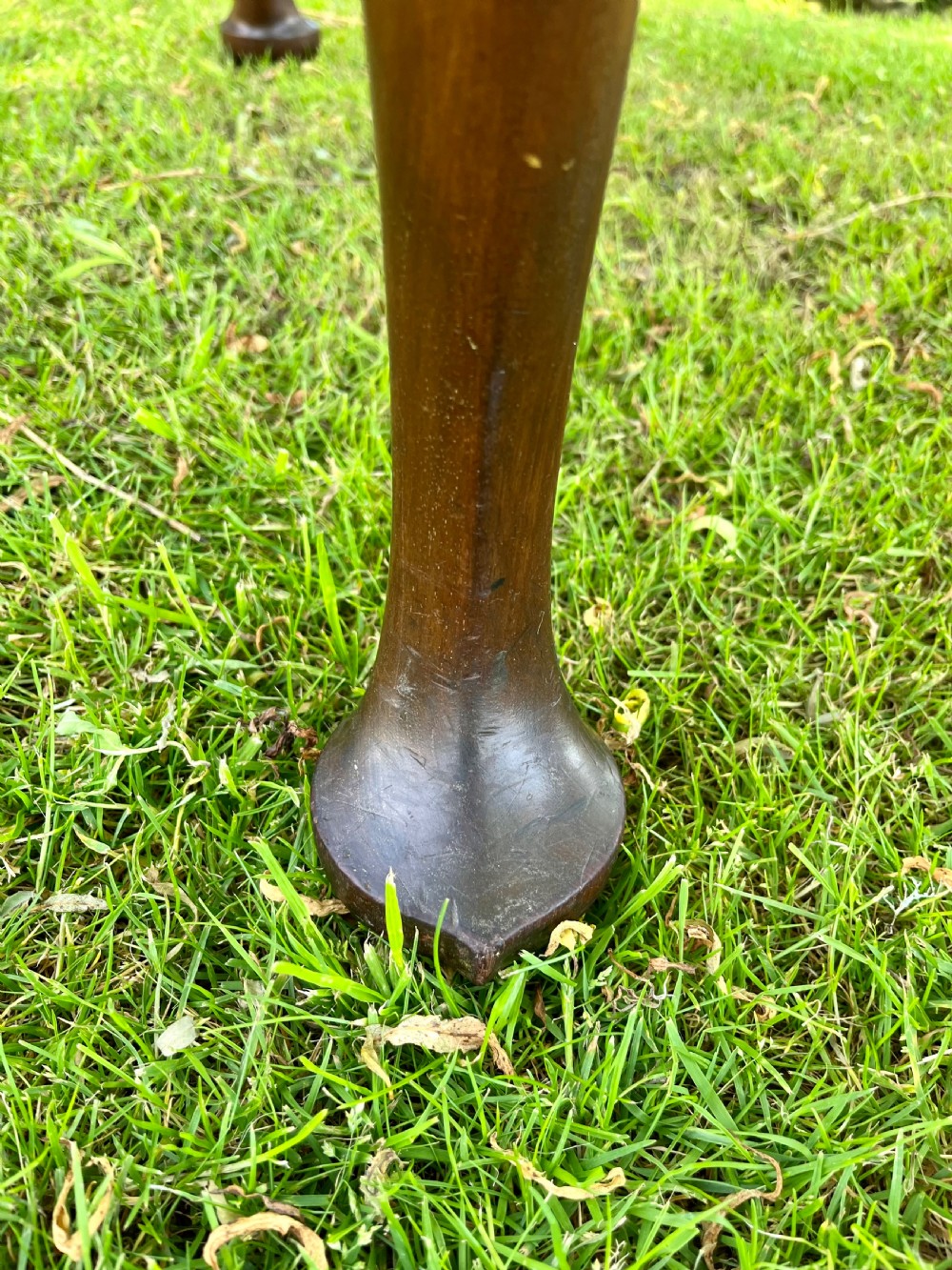 Whytock and Reid mahogany Stool View IV