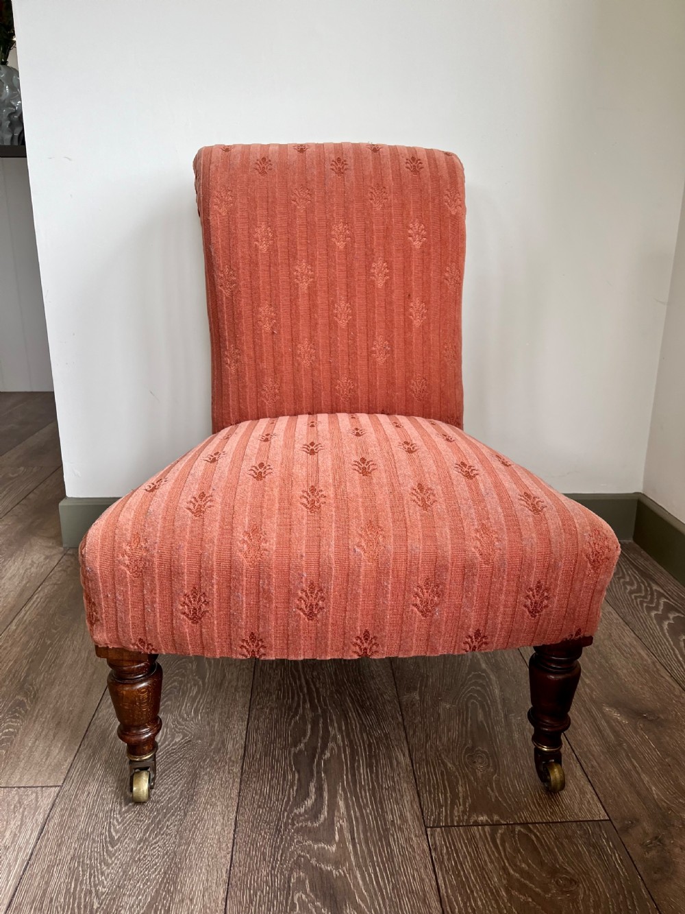 Mahogany slipper chair  View V